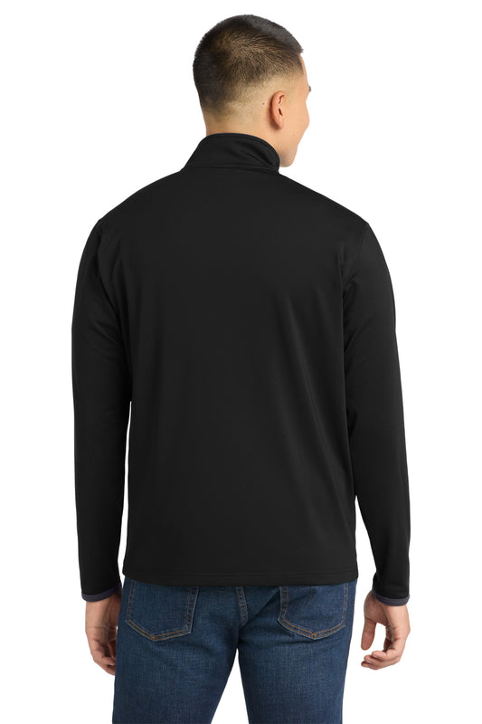 Sport-Tek Sport-Wick Stretch Contrast Full-Zip Jacket. ST853