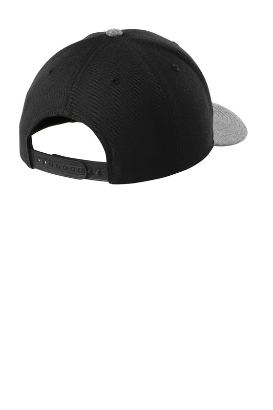 Sport-Tek YP Classics Curve Bill Snapback Cap. STC43