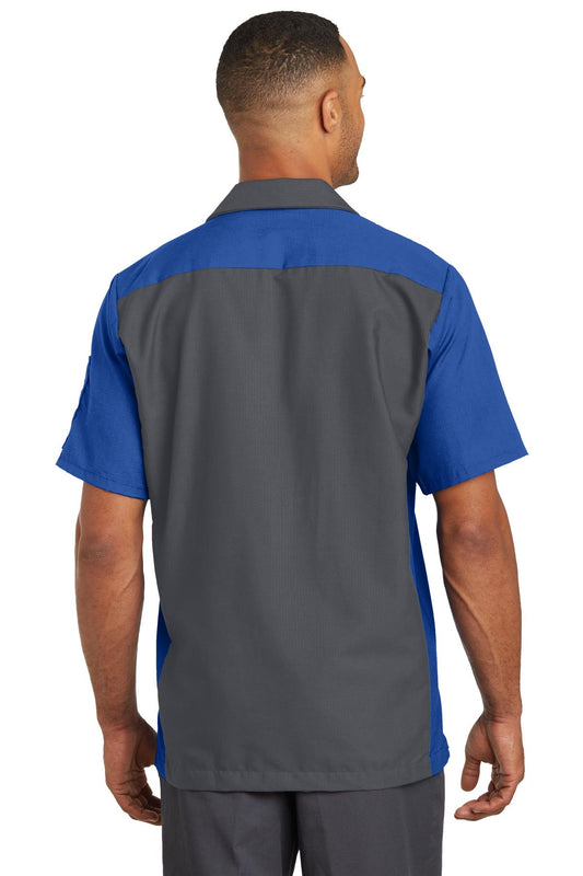 Red Kap Short Sleeve Ripstop Crew Shirt. SY20