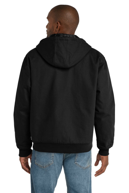 CornerStone Tall Duck Cloth Hooded Work Jacket. TLJ763H