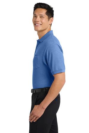 Port Authority Tall Silk Touch Polo with Pocket. TLK500P