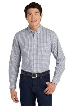 Port Authority Broadcloth Gingham Easy Care Shirt W644