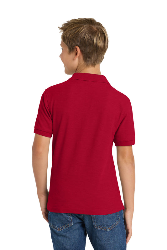 Port Authority Youth Silk Touch Polo. Y500