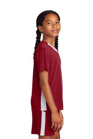 Sport-Tek Youth Competitor United V-Neck YST101