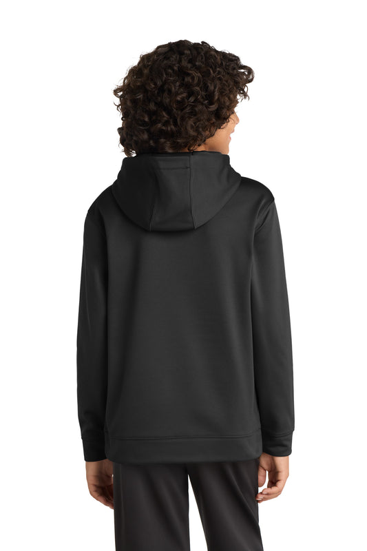 Sport-Tek Youth Sport-Wick Fleece Hooded Pullover. YST244