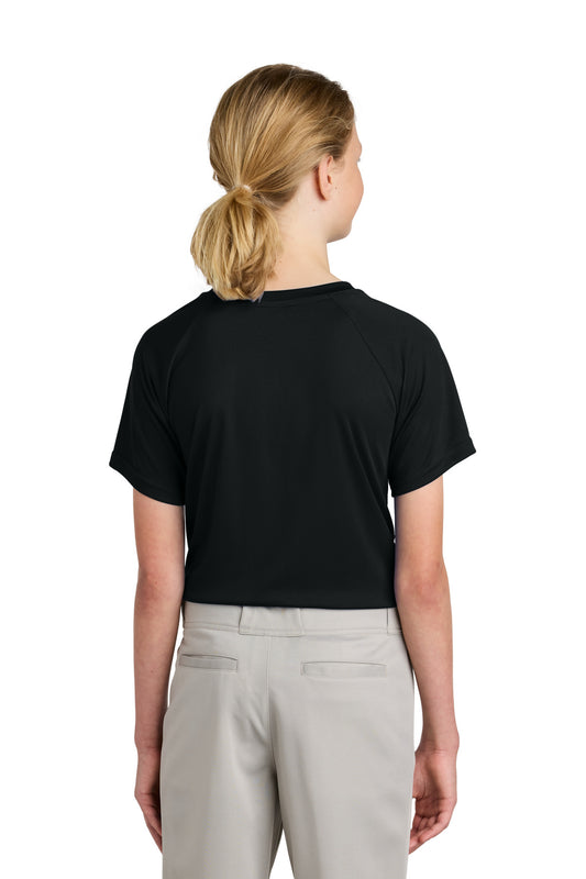 Sport-Tek Youth PosiCharge Competitor 2-Button Henley YST359