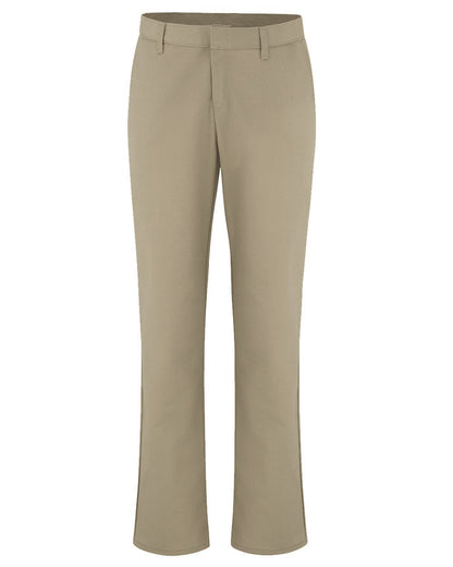 Dickies Women's Extended Sizes Industrial Flat Front Pants FP92EXT
