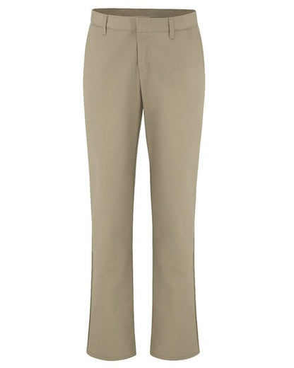 Dickies Women's Extended Sizes Industrial Flat Front Pants FP92EXT