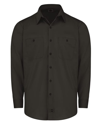Dickies Men's Industrial Worktech Ventilated Long Sleeve Work Shirt LL51