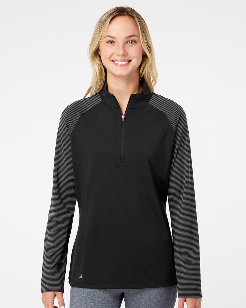 Adidas Women's Ultimate365 Lightweight Raglan Quarter-Zip Pullover A521