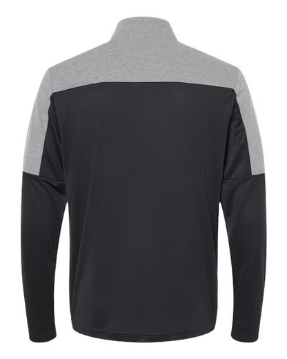 Adidas Men's Ultimate365 Lightweight Colorblocked Quarter-Zip Pullover A552