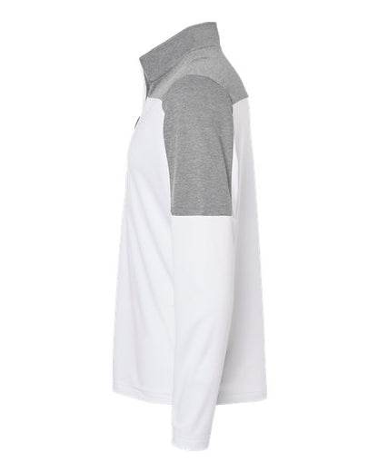 Adidas Men's Ultimate365 Lightweight Colorblocked Quarter-Zip Pullover A552