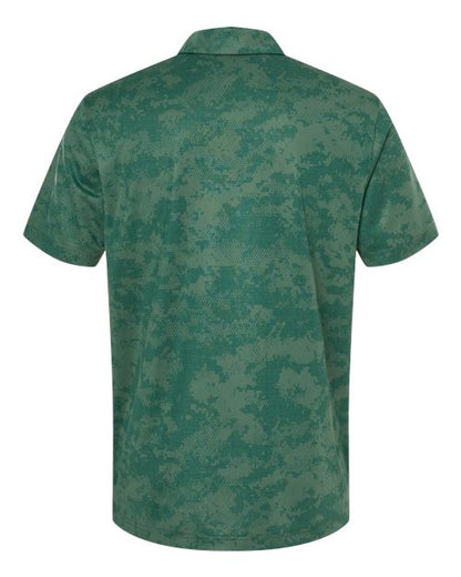 Adidas Men's All Over Camo Print Polo A550