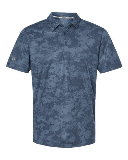 Adidas Men's All Over Camo Print Polo A550