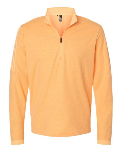 Adidas Men's 3-Stripes Quarter-Zip Sweater Pullover A554