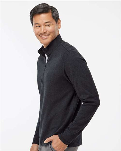Adidas Men's 3-Stripes Quarter-Zip Sweater Pullover A554