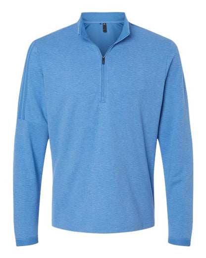Adidas Men's 3-Stripes Quarter-Zip Sweater Pullover A554