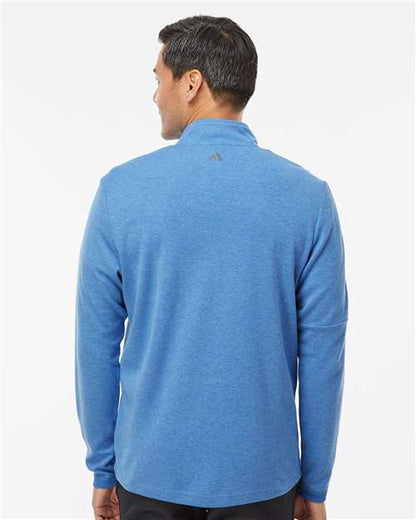 Adidas Men's 3-Stripes Quarter-Zip Sweater Pullover A554