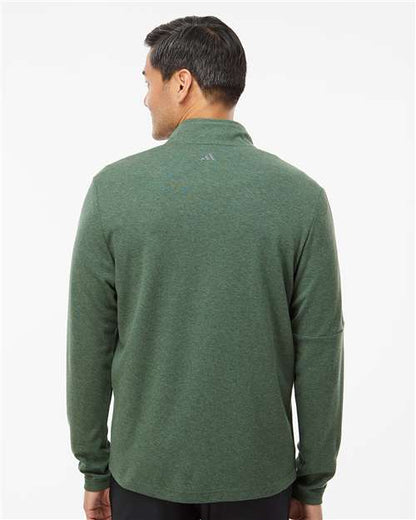 Adidas Men's 3-Stripes Quarter-Zip Sweater Pullover A554