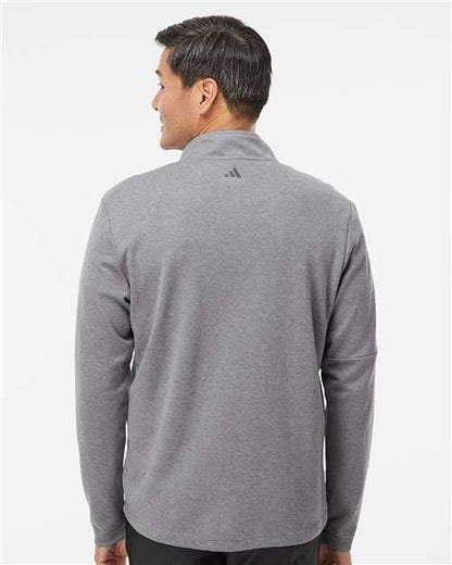 Adidas Men's 3-Stripes Quarter-Zip Sweater Pullover A554