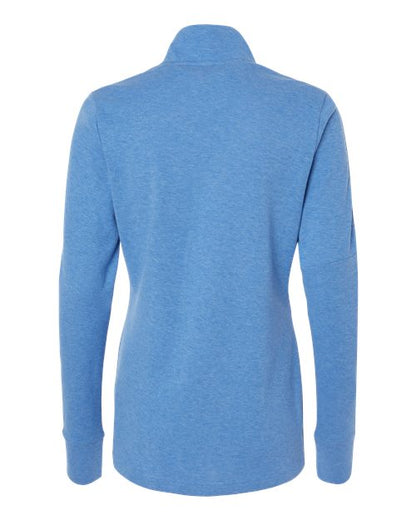 Adidas Women's 3-Stripes Quarter-Zip Sweater Pullover A555