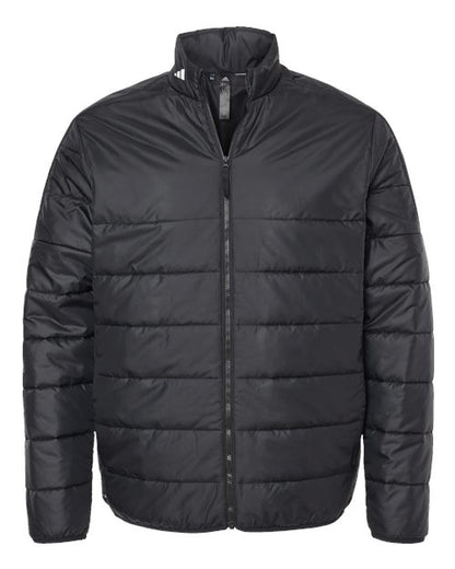 Adidas Men's 3-Stripes Puffer Full-Zip Jacket A570