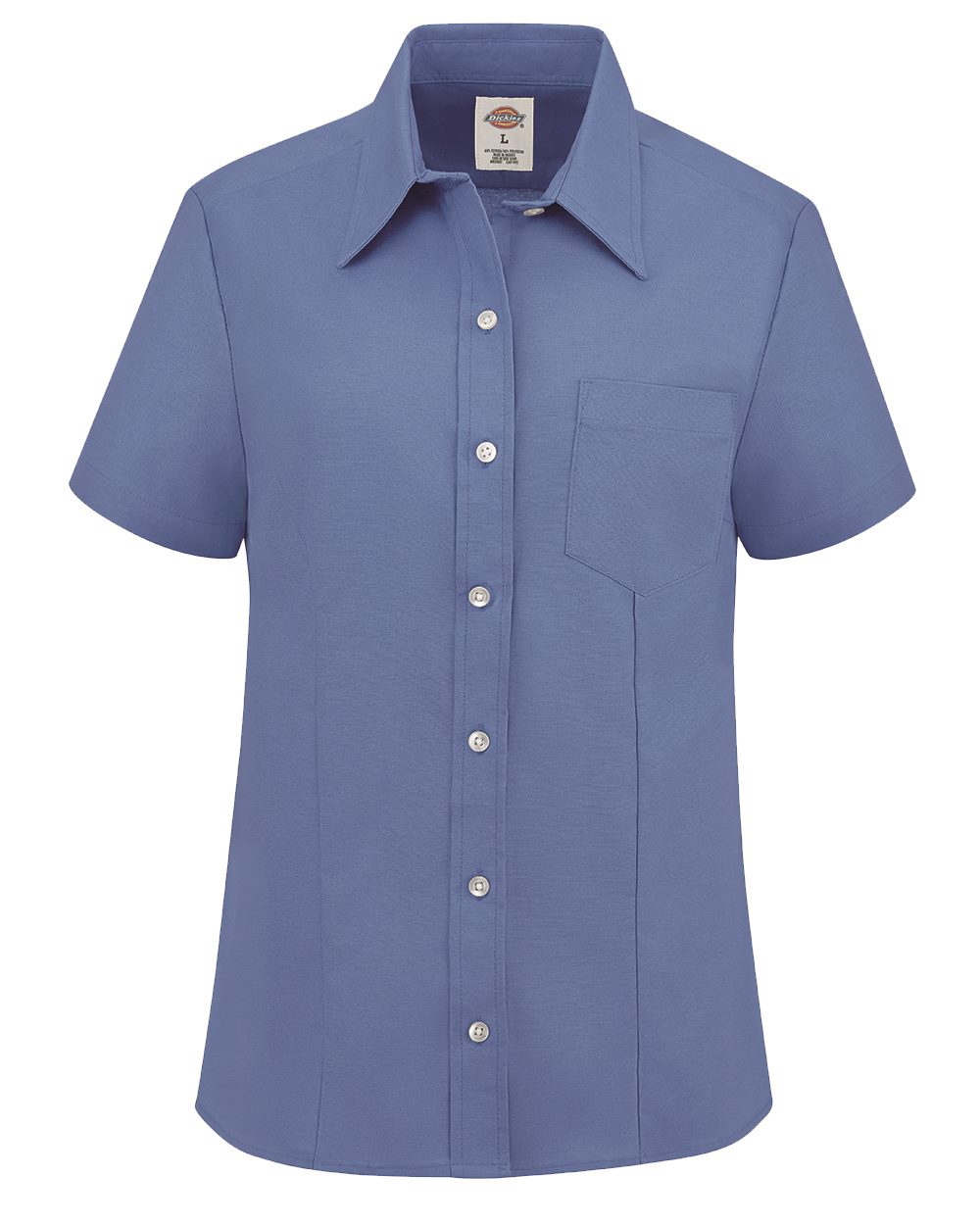 Dickies Women's Short Sleeve Stretch Oxford Shirt S254