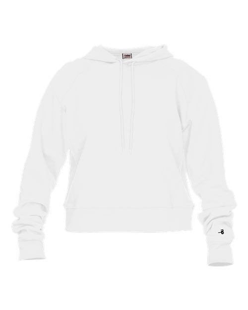 Badger Women's Crop Hooded Sweatshirt 1261