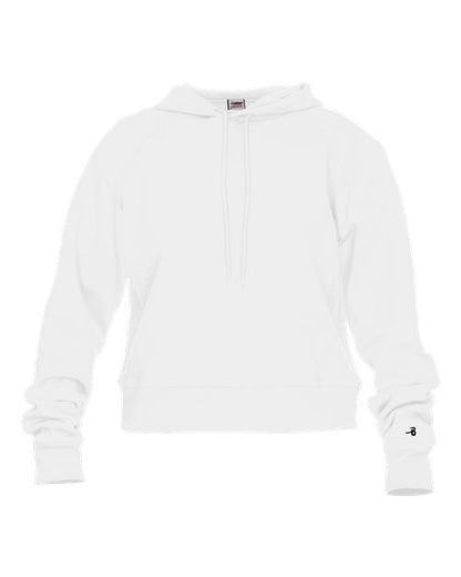 Badger Women's Crop Hooded Sweatshirt 1261