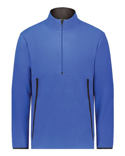 Augusta Sportswear Unisex Eco Revive™ Polar Fleece Quarter-Zip Pullover 6855