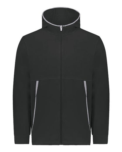 Augusta Sportswear Unisex Eco Revive™ Polar Fleece Hooded Full-Zip Jacket 6858