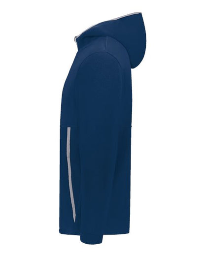 Augusta Sportswear Unisex Eco Revive™ Polar Fleece Hooded Full-Zip Jacket 6858