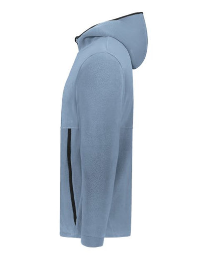 Augusta Sportswear Unisex Eco Revive™ Polar Fleece Hooded Full-Zip Jacket 6858