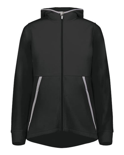 Augusta Sportswear Women's Eco Revive™ Polar Fleece Hooded Full-Zip Jacket 6860