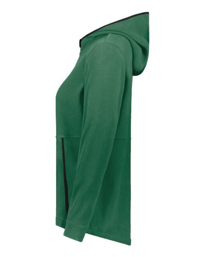 Augusta Sportswear Women's Eco Revive™ Polar Fleece Hooded Full-Zip Jacket 6860