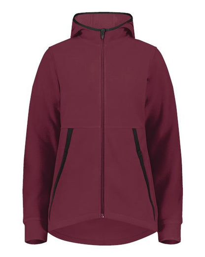 Augusta Sportswear Women's Eco Revive™ Polar Fleece Hooded Full-Zip Jacket 6860