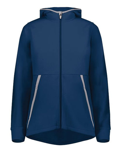 Augusta Sportswear Women's Eco Revive™ Polar Fleece Hooded Full-Zip Jacket 6860