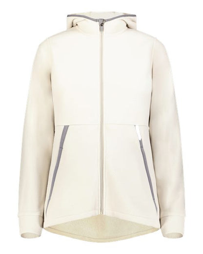 Augusta Sportswear Women's Eco Revive™ Polar Fleece Hooded Full-Zip Jacket 6860