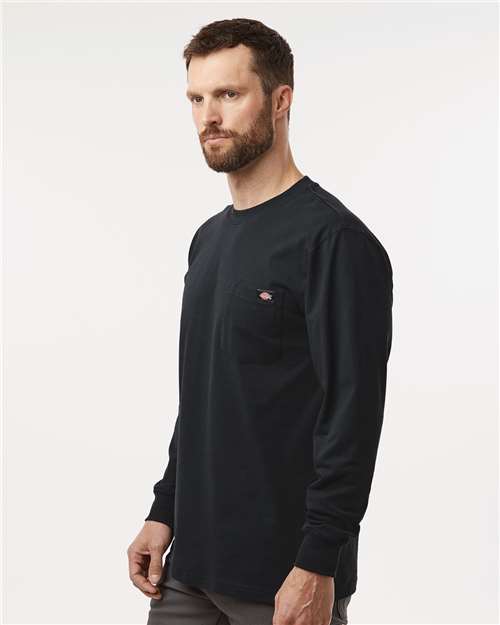 Dickies Men's Traditional Heavyweight Long Sleeve T-Shirt WL50
