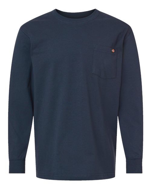 Dickies Men's Traditional Heavyweight Long Sleeve T-Shirt WL50
