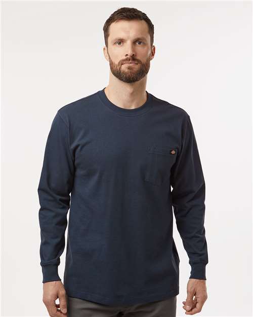 Dickies Men's Traditional Heavyweight Long Sleeve T-Shirt WL50
