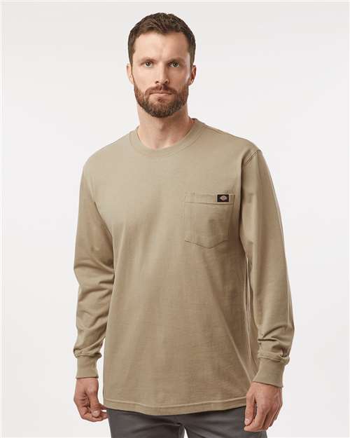 Dickies Men's Traditional Heavyweight Long Sleeve T-Shirt WL50