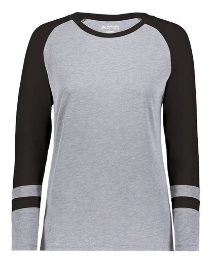 Augusta Sportswear Women's Triblend Fanatic 2.0 Long Sleeve T-Shirt 2917