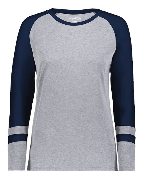 Augusta Sportswear Women's Triblend Fanatic 2.0 Long Sleeve T-Shirt 2917