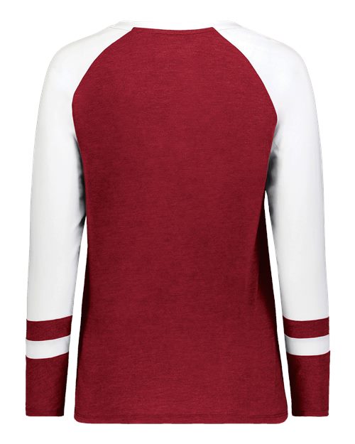 Augusta Sportswear Women's Triblend Fanatic 2.0 Long Sleeve T-Shirt 2917