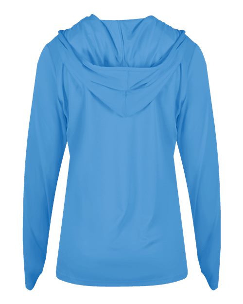 Badger Women's B-Core Long Sleeve Hooded T-Shirt 4165