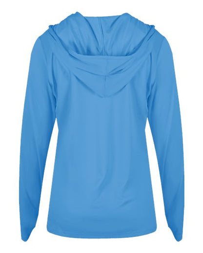 Badger Women's B-Core Long Sleeve Hooded T-Shirt 4165