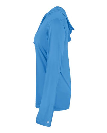 Badger Women's B-Core Hooded Long Sleeve T-Shirt 4165