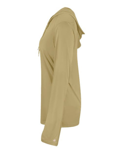 Badger Women's B-Core Hooded Long Sleeve T-Shirt 4165