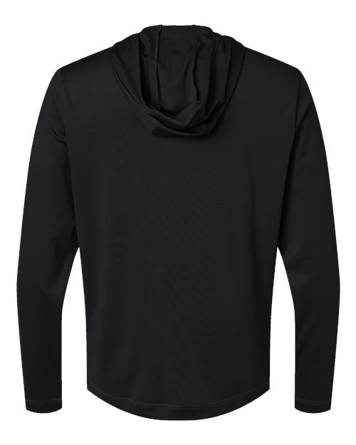 Adidas Men's Lightweight Quarter-Zip Hooded Pullover A596